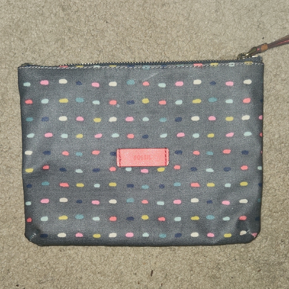 Fossil Makeup / Accessory Pouch